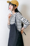 日本吊帶牛仔裙 / Japan Overall Jeans Skirt