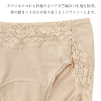日本製 棉質喱士花邊透氣內褲 / Comfort Cotton Lace Panties