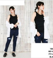 日本100%棉質長身背心 / Japan Cotton Tank Top